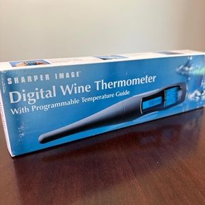 (New) Digital Wine With Thermometer Programable Temp. Guide w/ Audible Alerts
